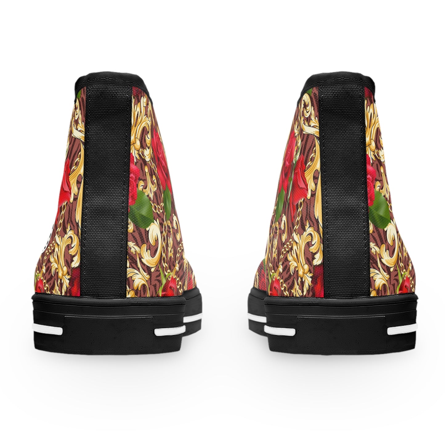 "Roses Are Red" Women's High Top Sneakers! - ROOTED IN 31:25 COLLECTIVE